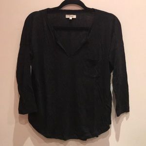 Madewell 100% Linen Casual Top